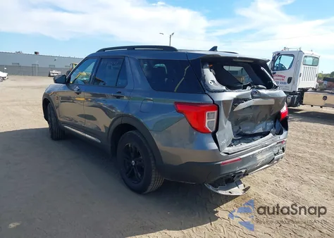 2021 Ford Explorer Xlt z USA, uszkodzony, nr VIN 1FMSK8DH9MGA59834